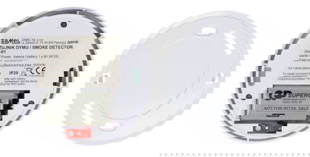 Detektor kouře na baterie - Zamel CDB-01