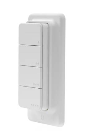 Shelly Shutter + BLU RC Button 4 - 2x ovladač rolet + dálkové ovládání pro aktivaci akcí a scén - WiFi / Bluetooth