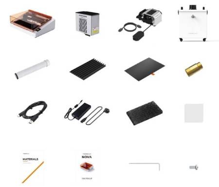 Laserový plotter TOOCAA NOVA 10 W – pokročilý