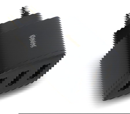 Kompaktní rychlonabíječka Baseus 3 x USB-A napájecí adaptér - 5V/3,4A 17W - černá