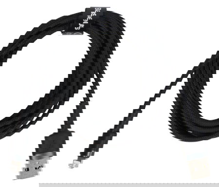 Kabel Baseus Cafule USB A - Lightning, šedo-černý, 2 m