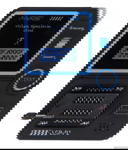 Multifunkční tester kondenzátorů a tranzistorů - FNIRSI LCR-P1