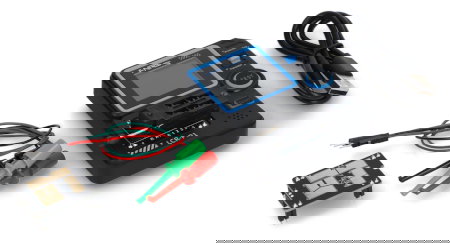 Multifunkční tester kondenzátorů a tranzistorů - FNIRSI LCR-P1