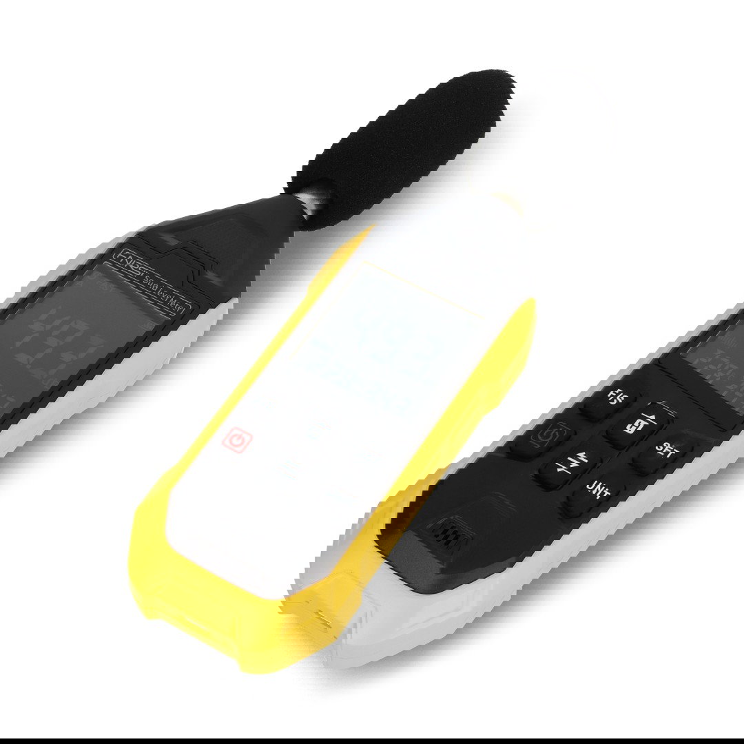 Měřič hladiny zvuku - decibelmetr FNIRSI FDM01 - od 30 do 130 dBA