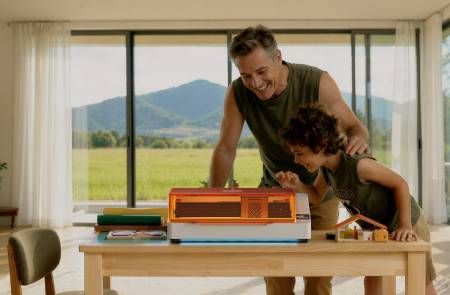 Laserový plotr TOOCAA NOVA 10 W + rotační modul