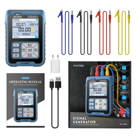 Generátor signálu 0 - 24 V / 0 - 24 mA - FNIRSI SG-003A