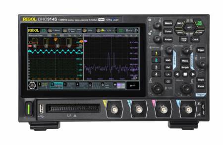 Osciloskop Rigol DHO914S 125 MHz 4 kanály + AWG 25 MHz