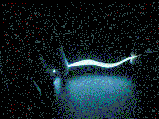 Jednostranný flexibilní LED filament - flexibilní LED pásek - 3V 128 mm