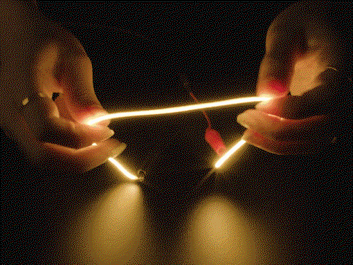 Flexibilní LED vlákno - flexibilní LED pásek Noodle
