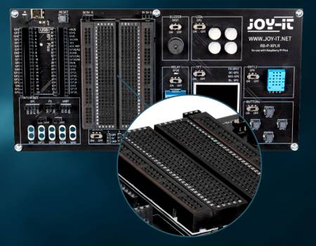 Explorer Board - výuková a prototypovací deska pro Raspberry Pi Pico / Pico W - Joy-IT RB-P-XPLR