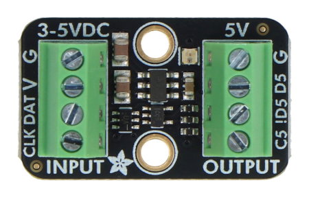 Pixel Shifter - převodník logických úrovní 3,3 V/5 V pro adresovatelné LED diody - Adafruit 6066