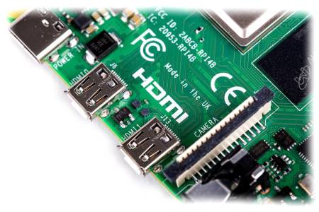 Raspberry Pi 4 model B WiFi DualBand Bluetooth 2 GB RAM 1,8 GHz - verze s duální RAM