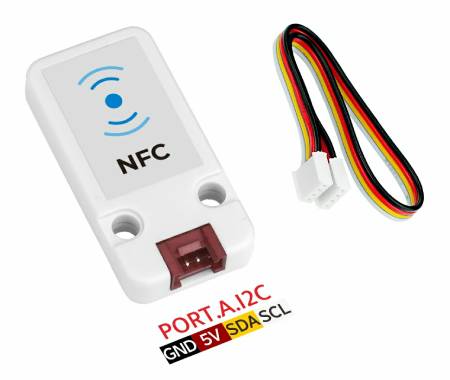 NFC jednotka - NFC / RFID čtečka 13,56 MHz - ST25R3916 - M5Stack U216
