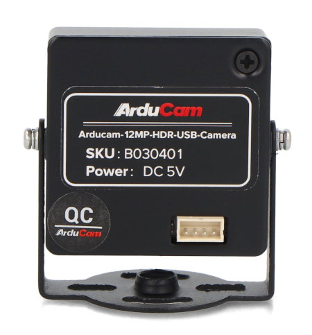 A708 12 MPx IMX708 USB UVC Kamera s pevným ostřením a kovovým pouzdrem - ArduCam B03041