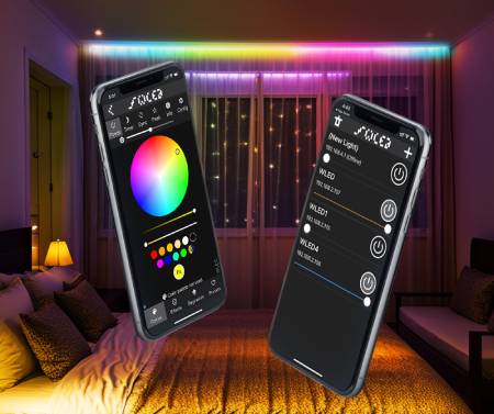 Ovladač pro adresovatelné RGB WiFi LED pásky a stuhy - ESP8266 - WLED - GL-C-014WL