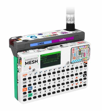Cardputer Mesh Kit pro Meshtastic - Přenosný LoRa Mesh počítač s GPS - M5Stamp S3A - ESP32-S3FN8 - M5Stack K152
