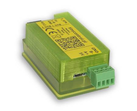 Tinycontrol tMDS-16 - měřič teploty - Modbus RTU - až 16 senzorů DS18B20