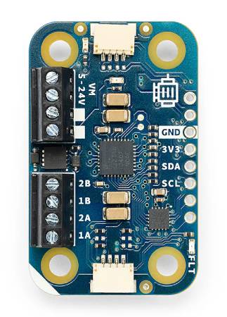 Arduino Modulino Motors - Dvoukanálový ovladač motoru 5V - 24V / 3,8A - MAX2221 - Qwiic - ABX00114