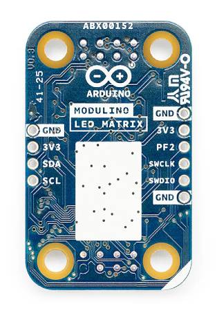 Arduino Modulino LED Matrix - programovatelná LED matice 8x12 - Qwiic - ABX00152