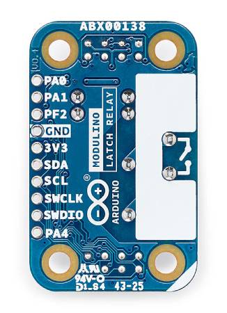 Arduino Modulino Latch Relay - bistabilní reléový modul - Qwiic - ABX00138
