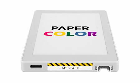 Vývojářská sada M5Paper Color ESP32S3 - vývojový modul ESP32-S3 - 4'' elektronický papír, 6barevný displej E Ink Spectra - M5Stack C151