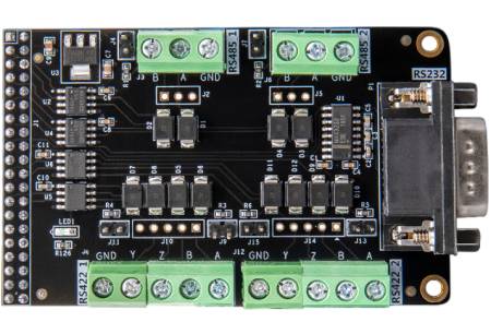 AN3485 - komunikační modul RS232 / RS422 / RS485 pro desky FPGA a SoC