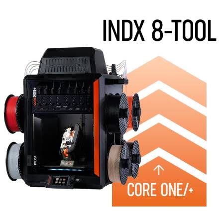 Konverzní sada INDX s 8 nástroji pro originální 3D tiskárny Prusa CORE One/+