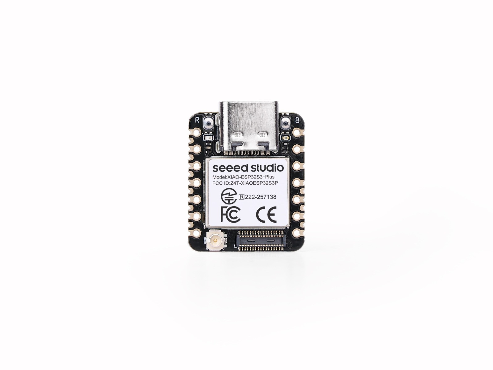Seeed Xiao ESP32-S3 Plus - WiFi/Bluetooth - 16 MB flash - Arduino/MicroPython - Seeedstudio 102010671