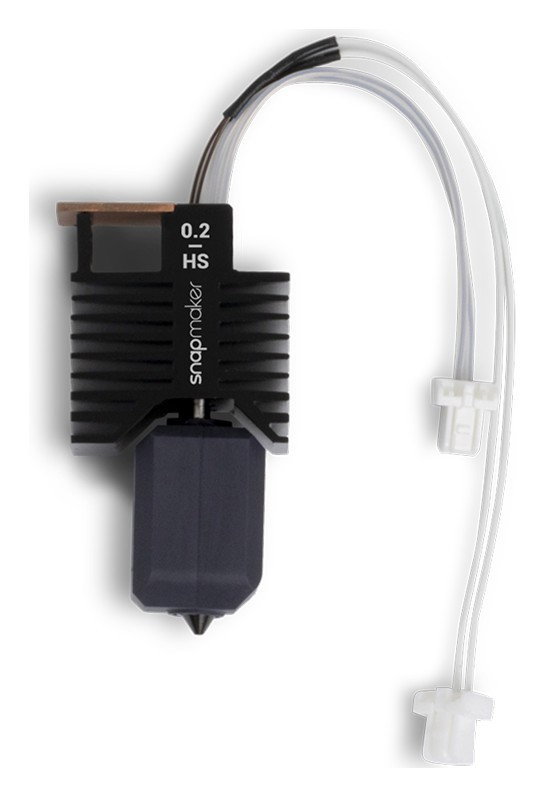 Hotend s tryskou z kalené oceli pro 3D tiskárnu Snapmaker U1 - 0,2 mm - 4 ks
